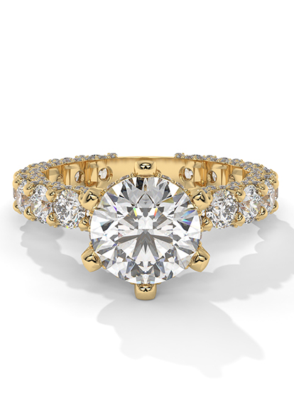 Emerald Cut Diamond Stud Earrings