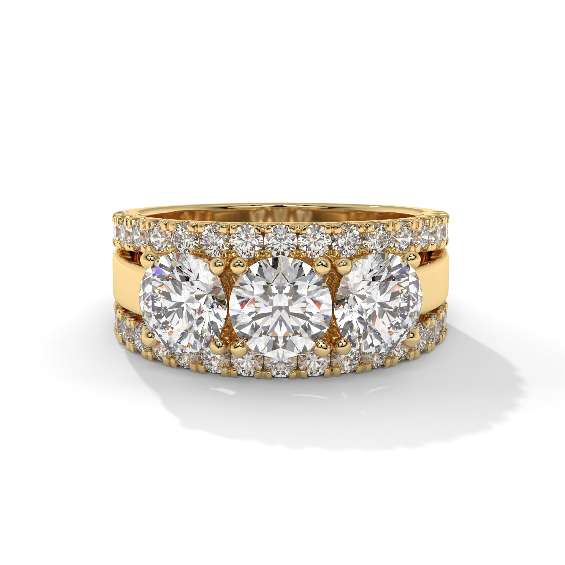 Eclipse Glow Diamond Engagement Ring