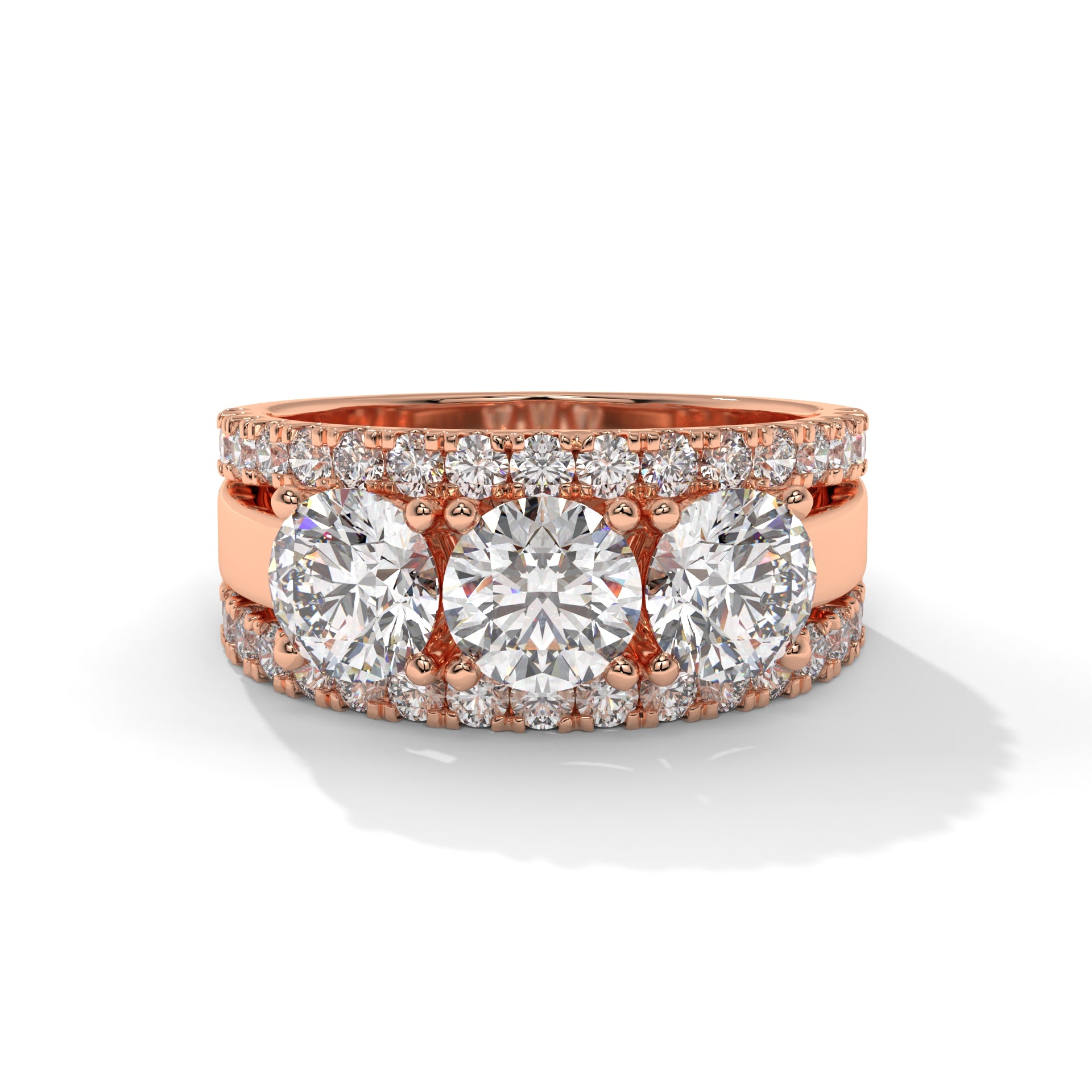 Eclipse Glow Diamond Engagement Ring