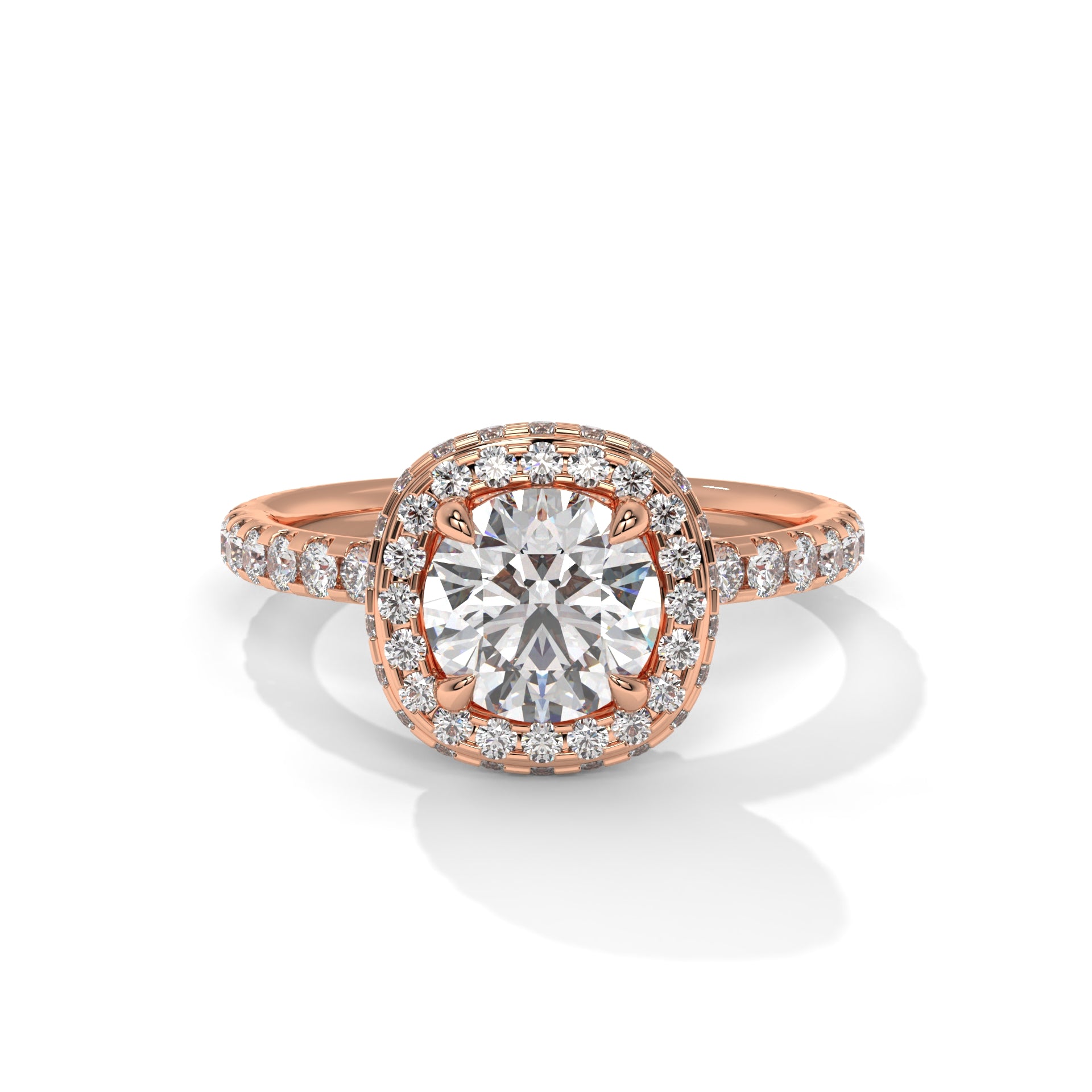 Celeste Shine Gold Diamond Ring