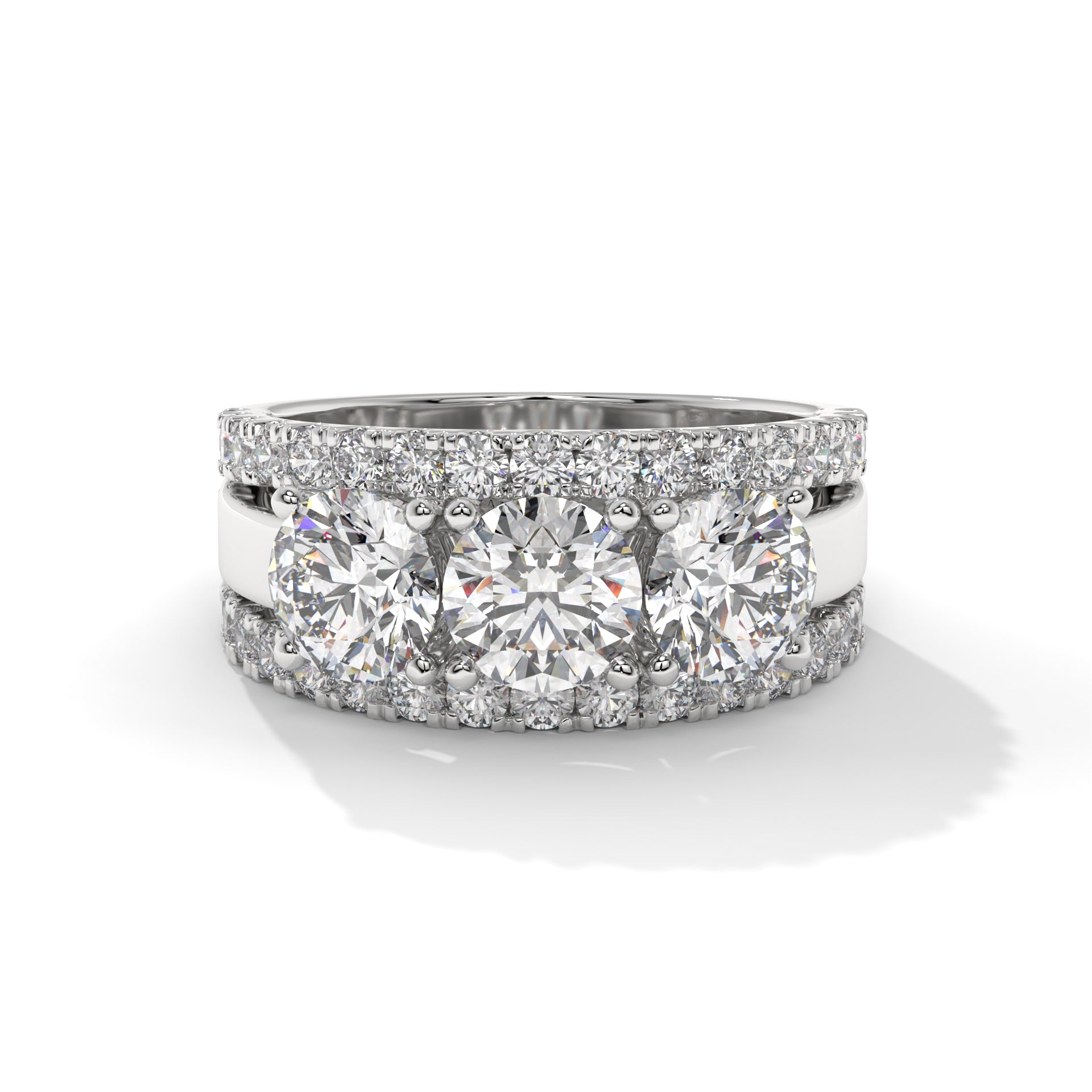 Eclipse Glow Diamond Engagement Ring