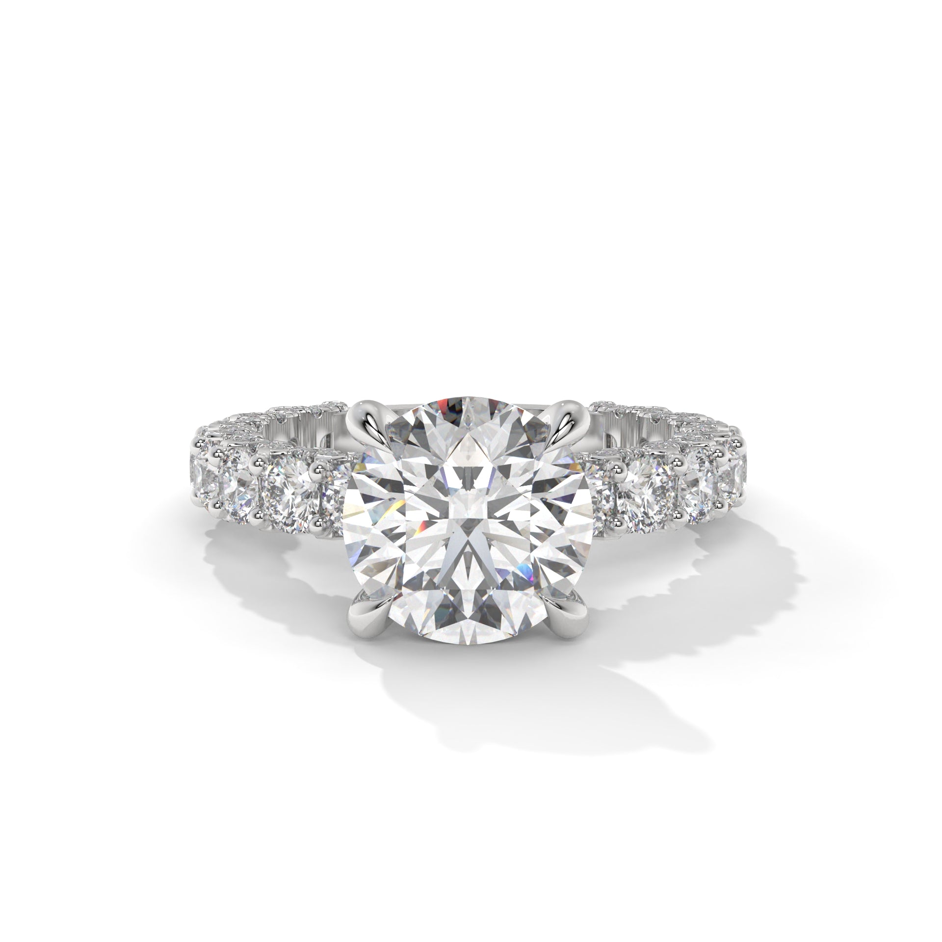 Stellar Bloom Diamond Engagement Ring