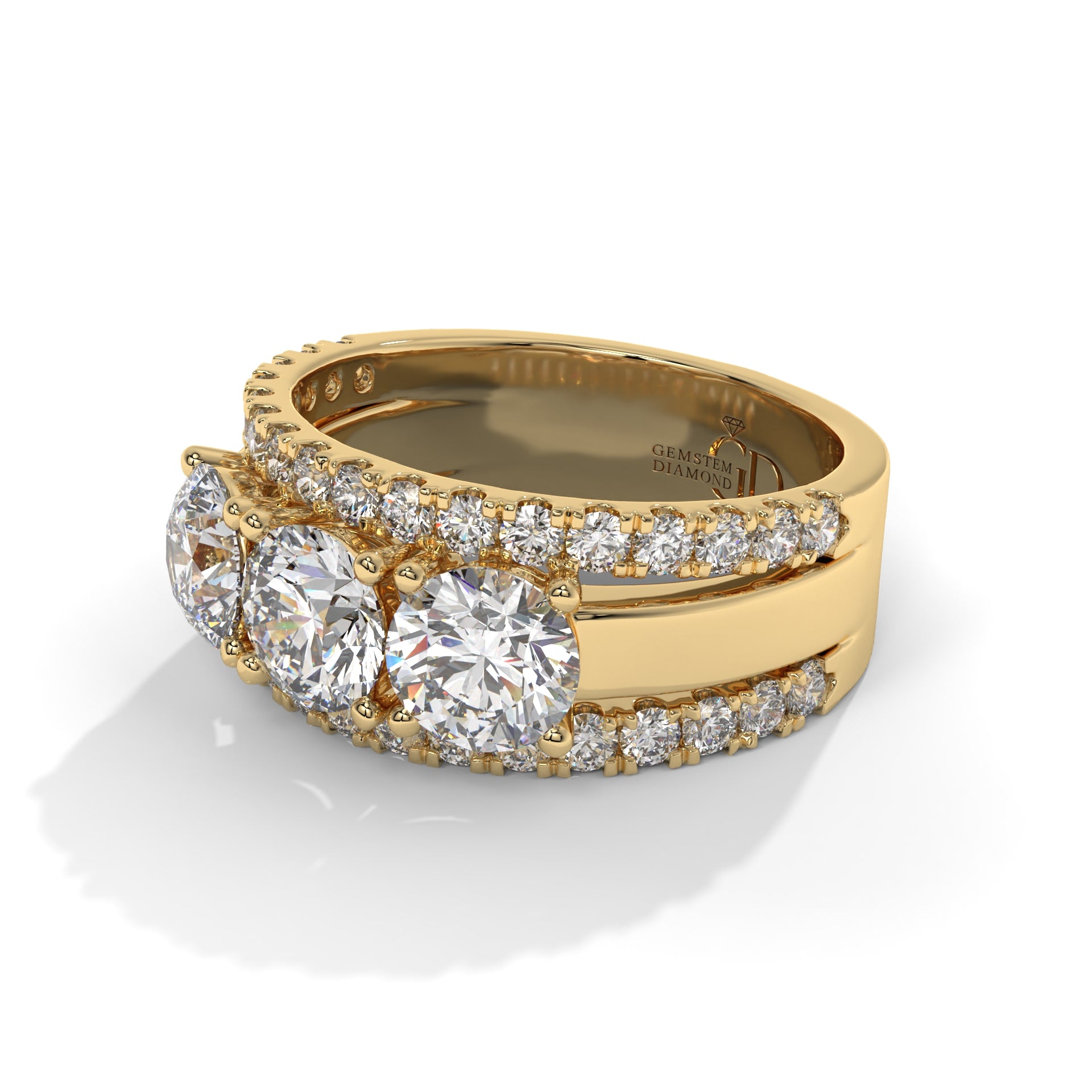 Eclipse Glow Diamond Engagement Ring