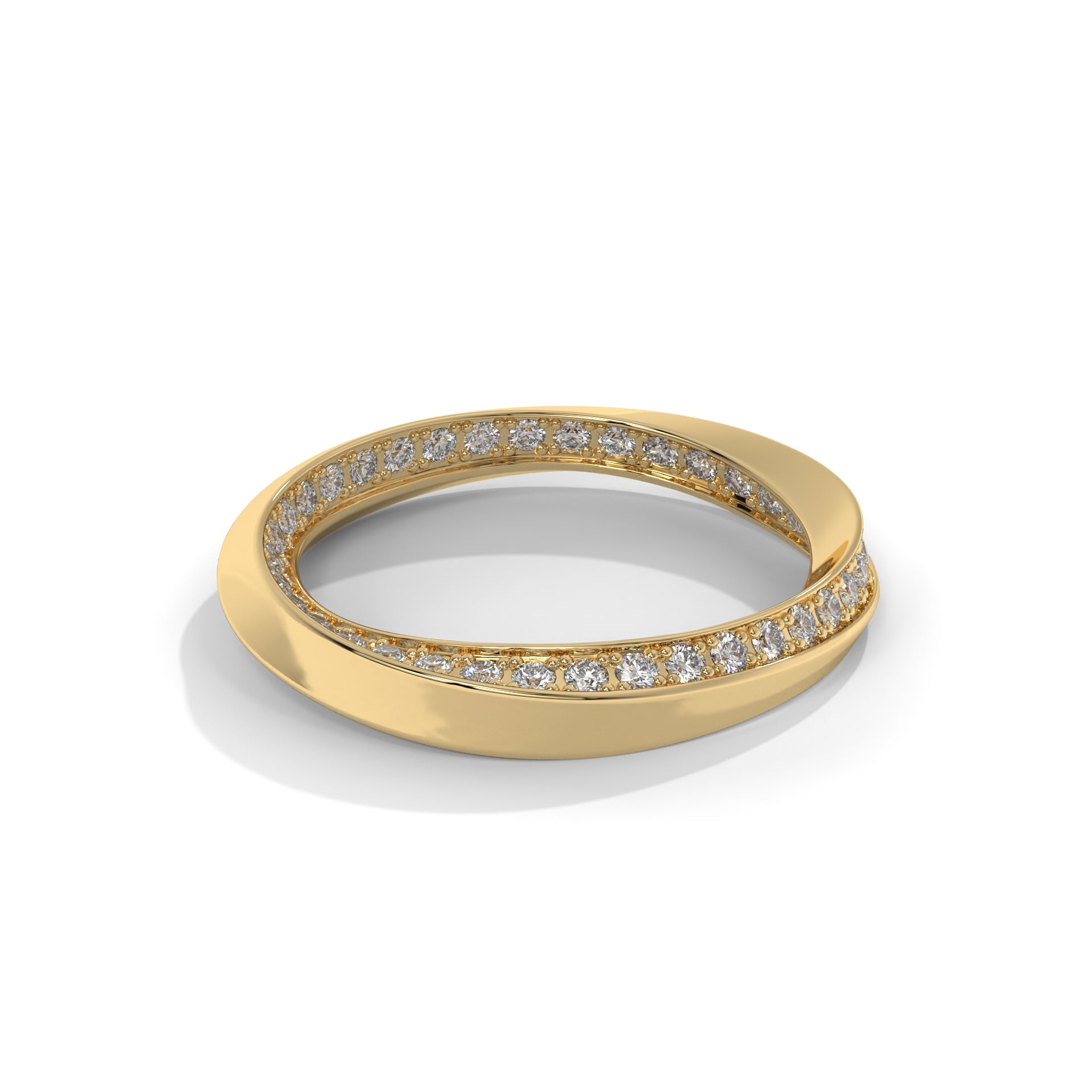 Aurora Bloom Round Diamond Ring