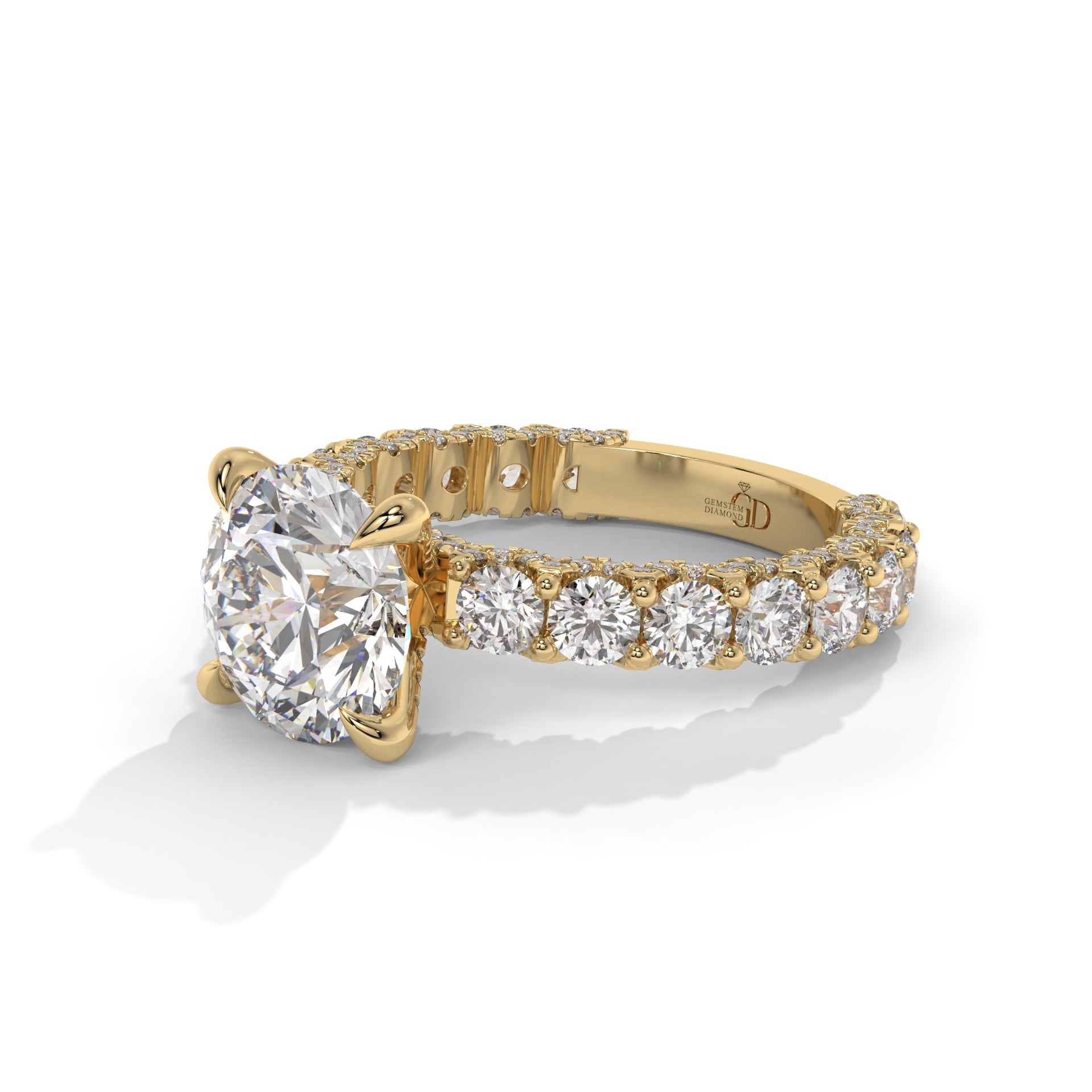 Stellar Bloom Diamond Engagement Ring