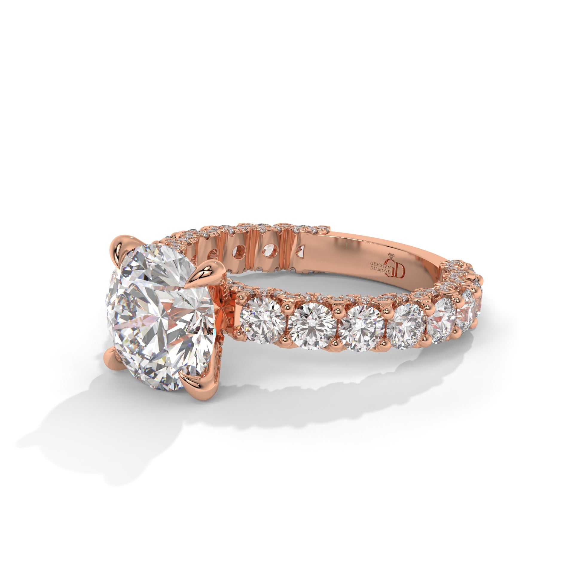 Stellar Bloom Diamond Engagement Ring
